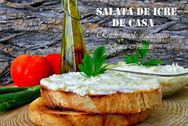 Salata de icre de casa