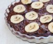 Tarta cu ciocolata si banane-2