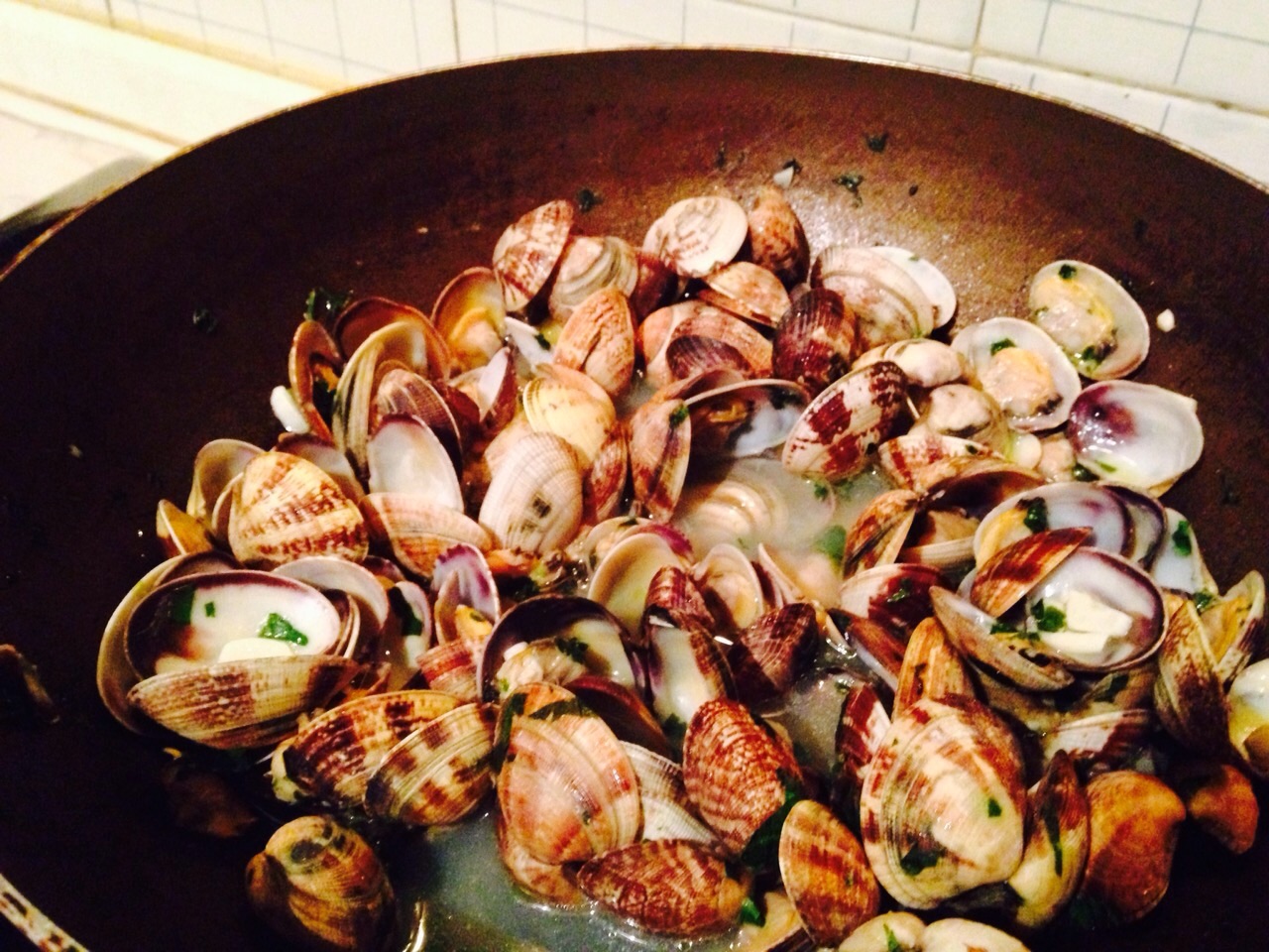 Spaghetti con le vongole