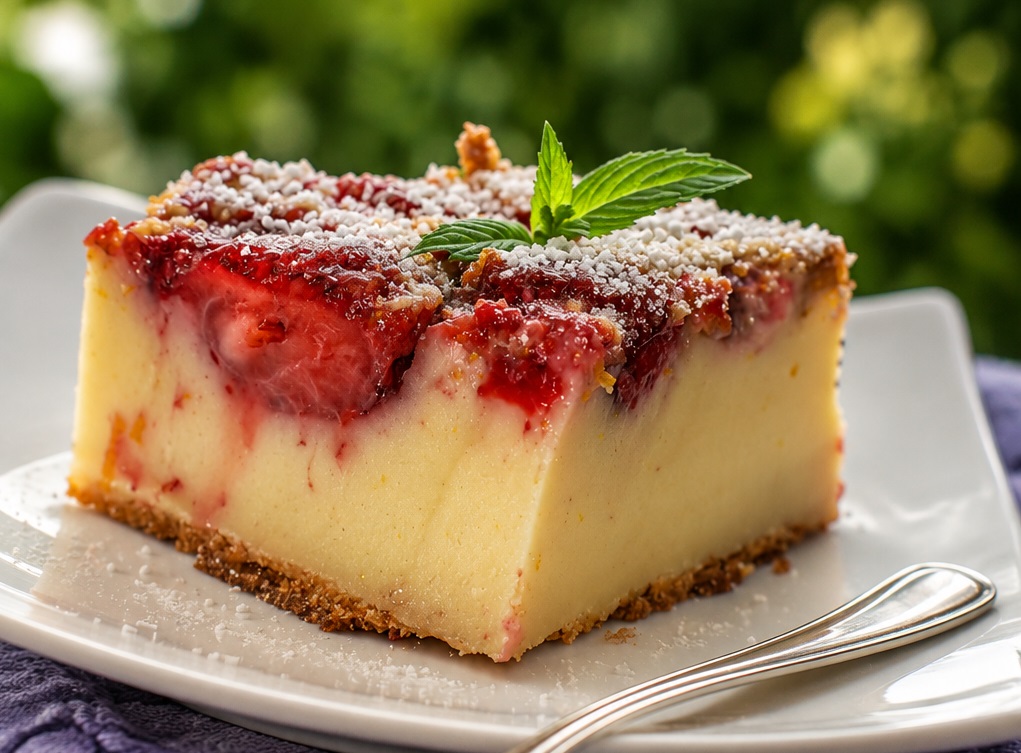 Clafoutis cu capsune