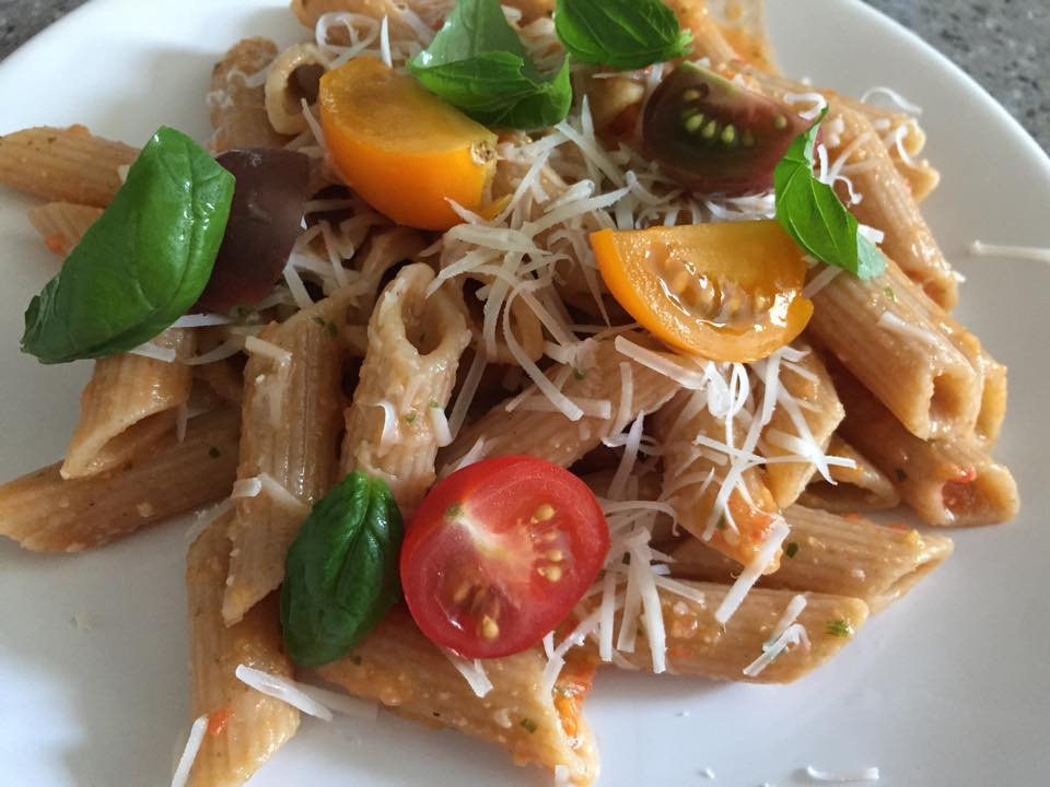 Penne in stil Tapani by Jamie Oliver