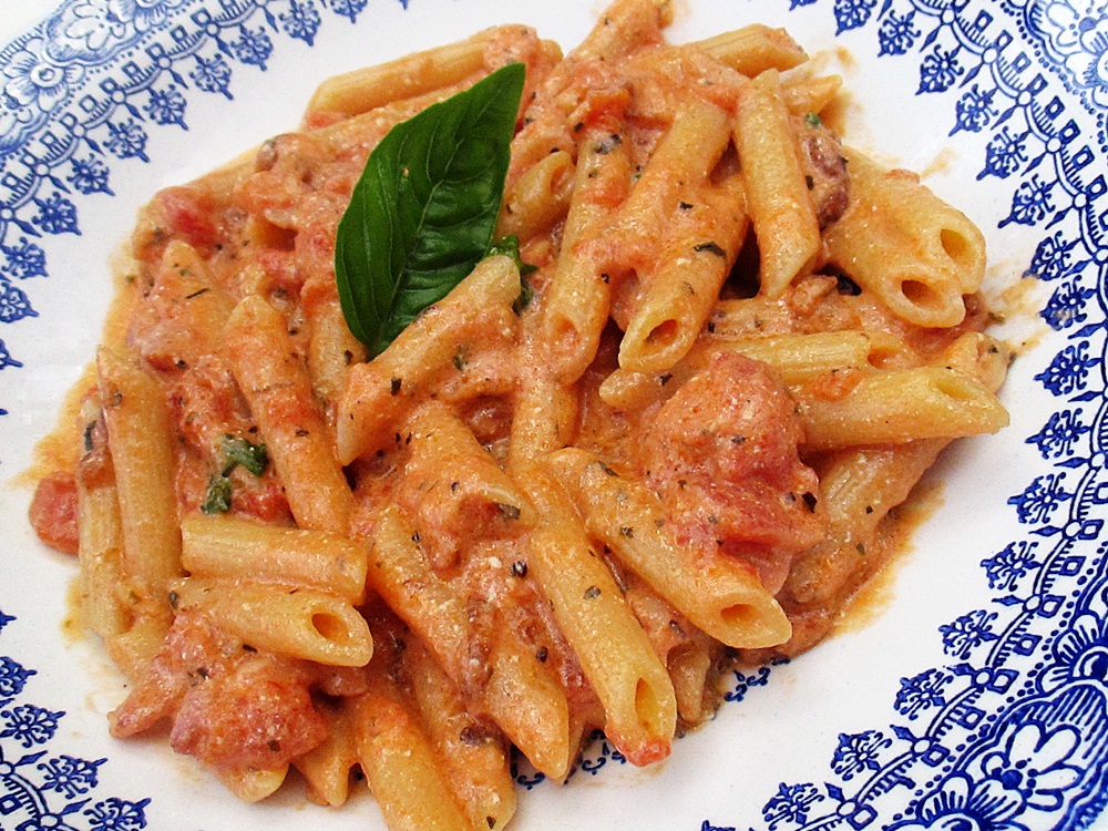 Pasta in salsa rosata