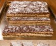 Desert prajitura cu foi si crema de cacao-6