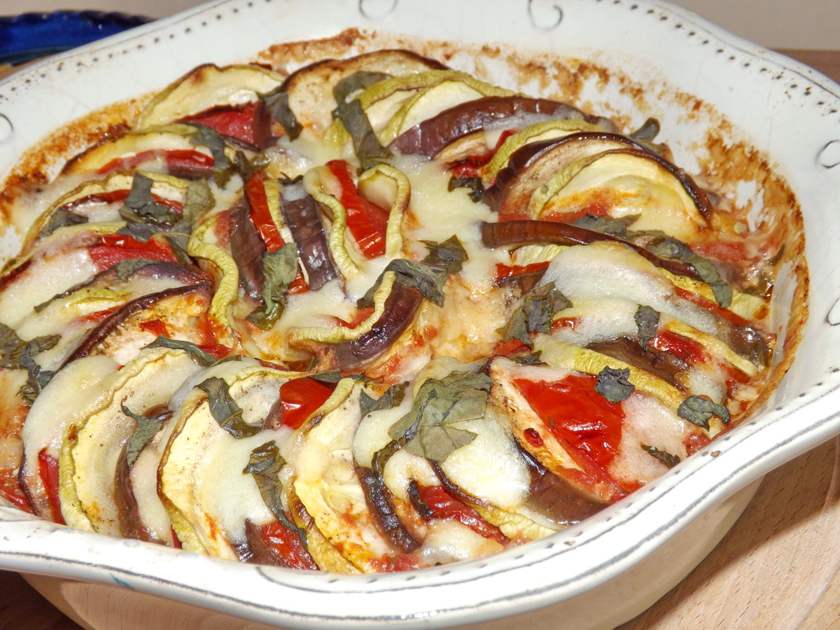 Ratatouille la cuptor