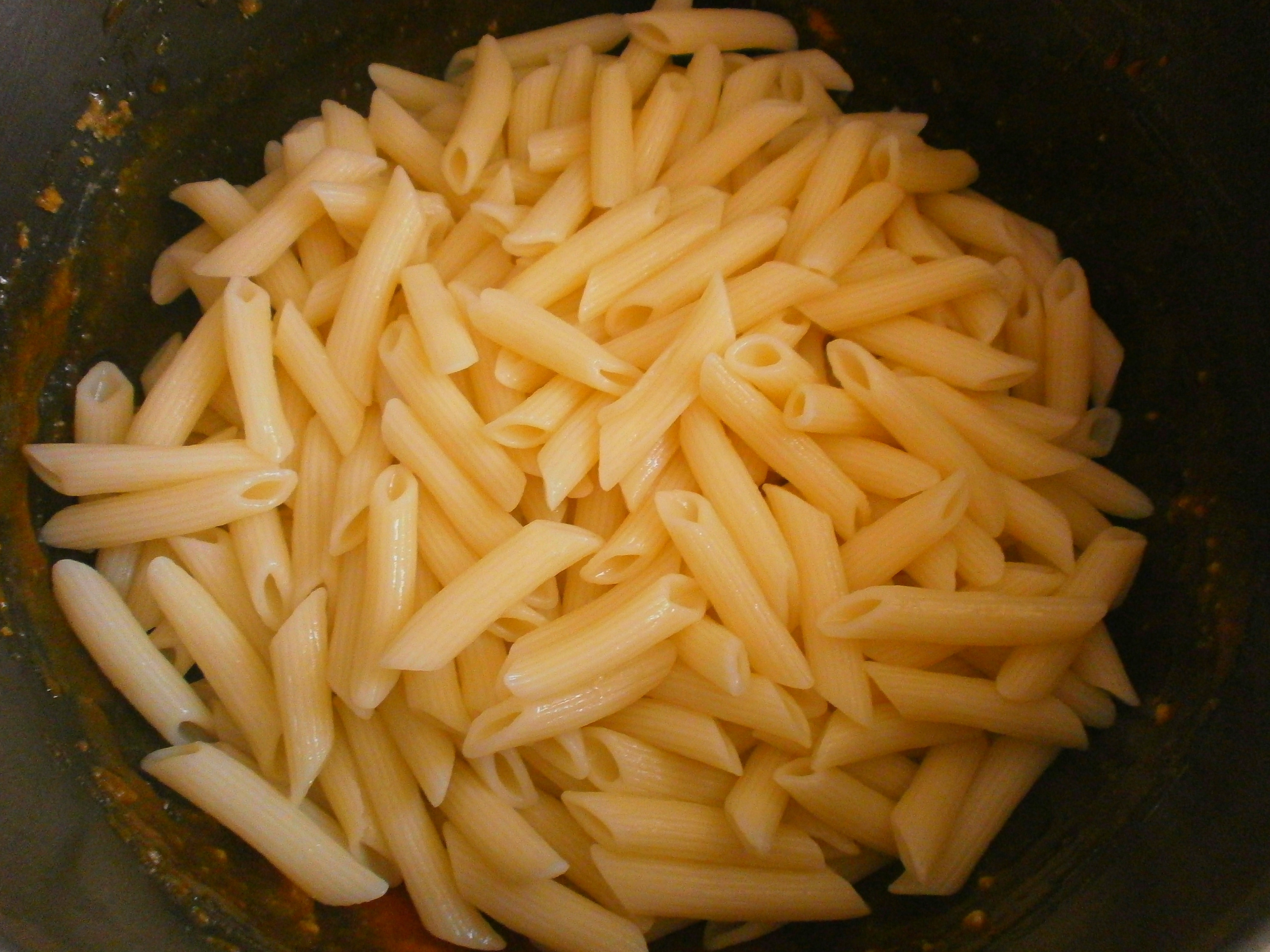 Penne cu branza dulce si visine