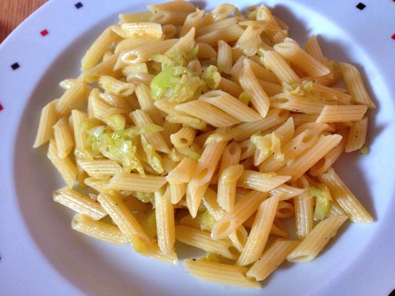 Penne cu dovlecel si tartufo