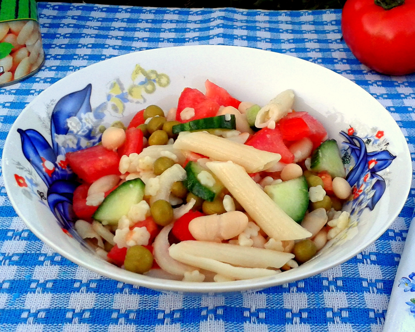 Salata de paste cu legume