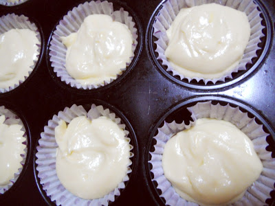 Cupcakes cu crema de vanilie