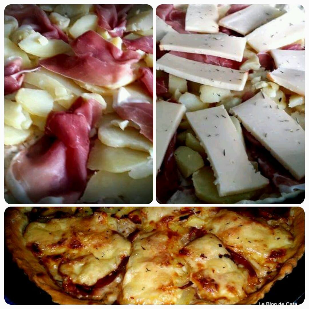 Pizza cu branza Raclette