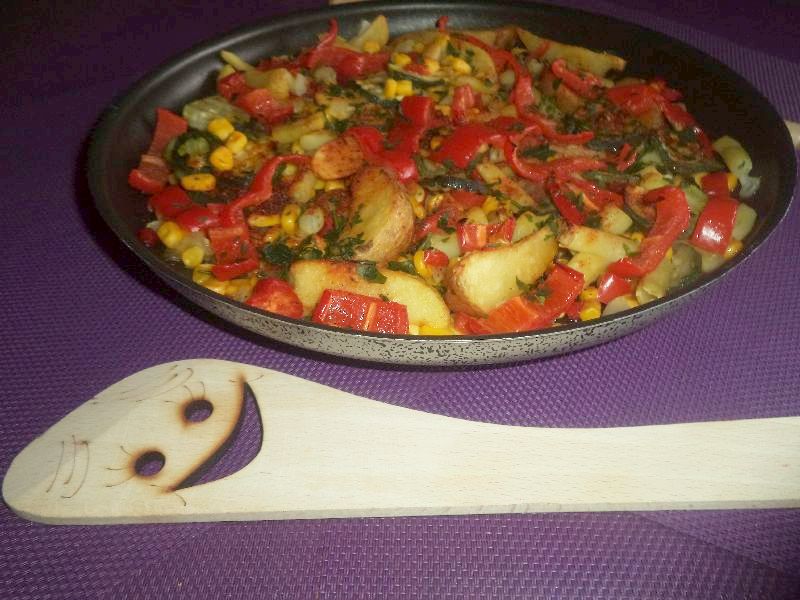 Legume stir-free la tava in cuptor