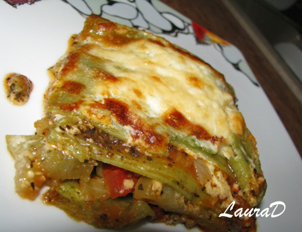 Lasagna cu vinete