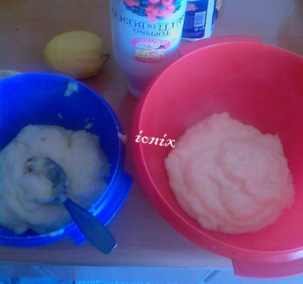 Choux à la crème de citron