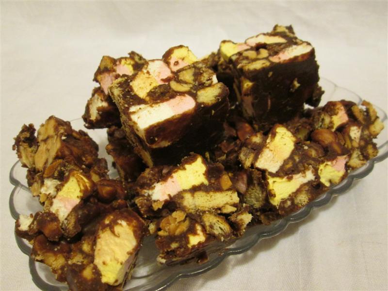 Prajitura mea Rocky Road