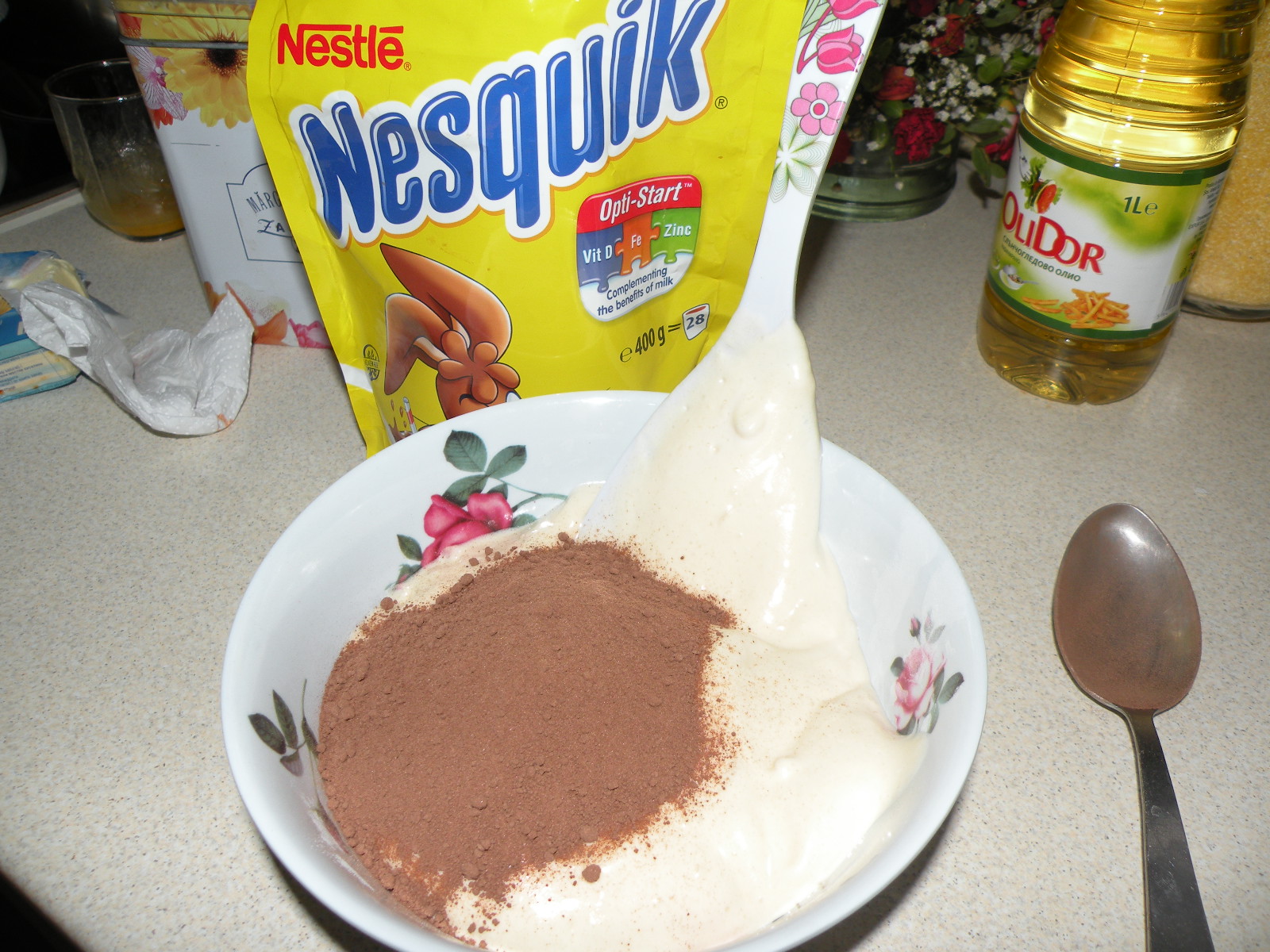 Chec cu nesquik