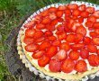 Tarta cu vanilie si capsuni-5