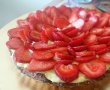 Tarta cu crema de vanilie si capsuni-4