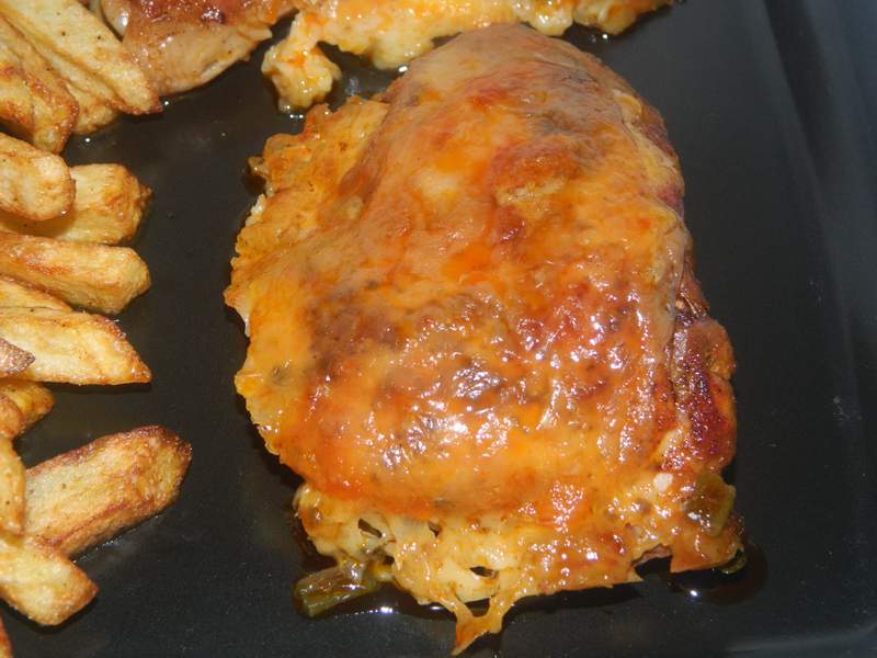 Pulpe de pui imbracate in cascaval