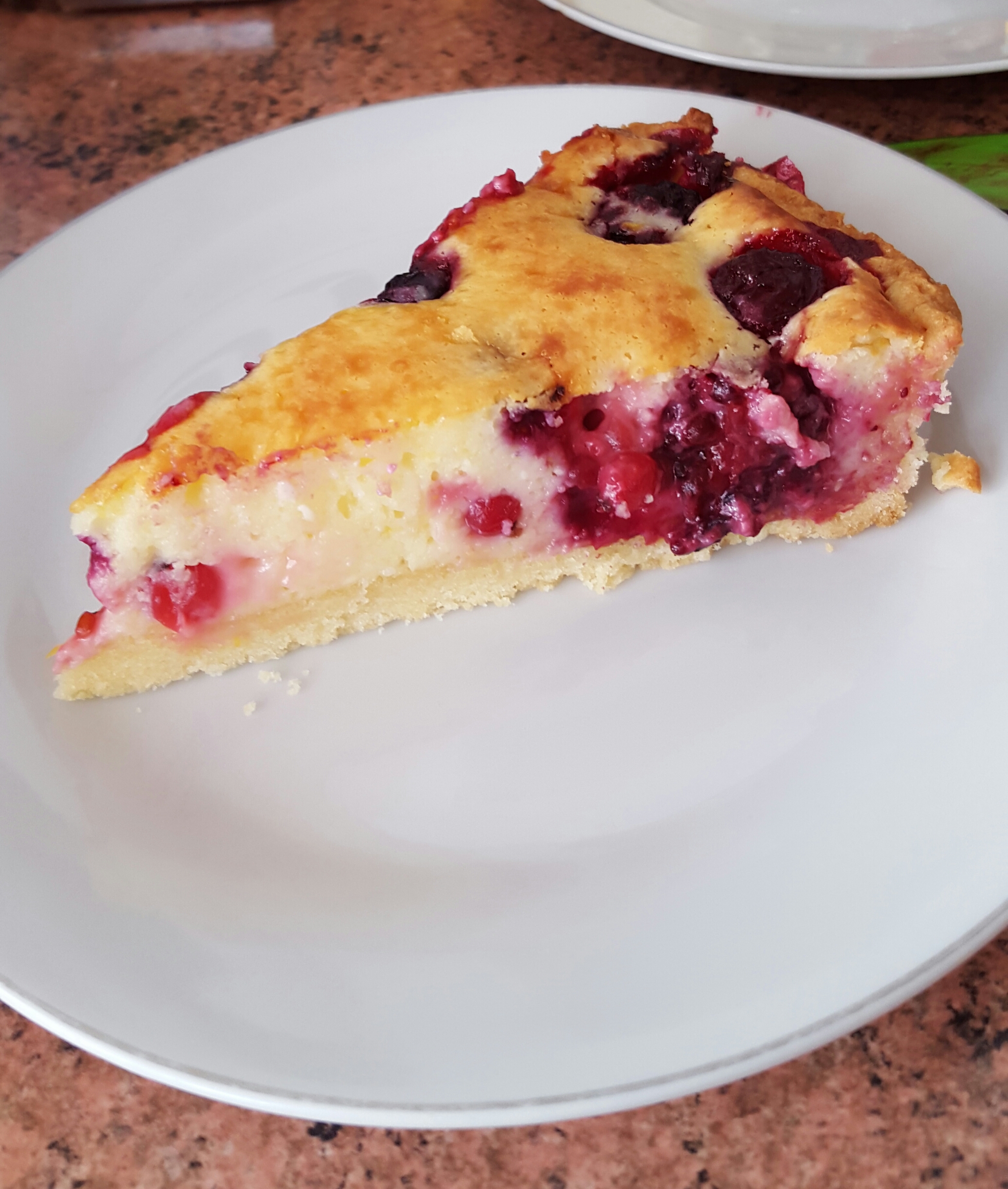 Tarta cu fructe de padure