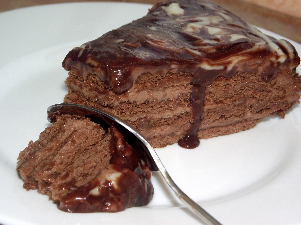 Tort de biscuiti cu mascarpone si ciocolata, fara coacere / CHOCOTORTA de Fetesti