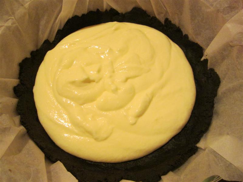 Cheesecake cu oreo (copt)