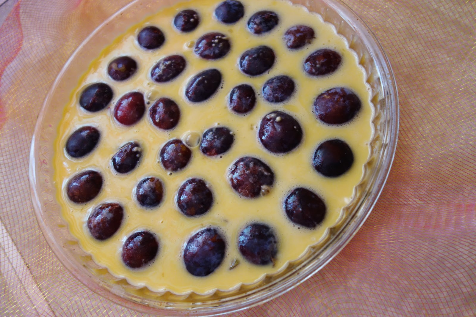 Clafoutis cu prune