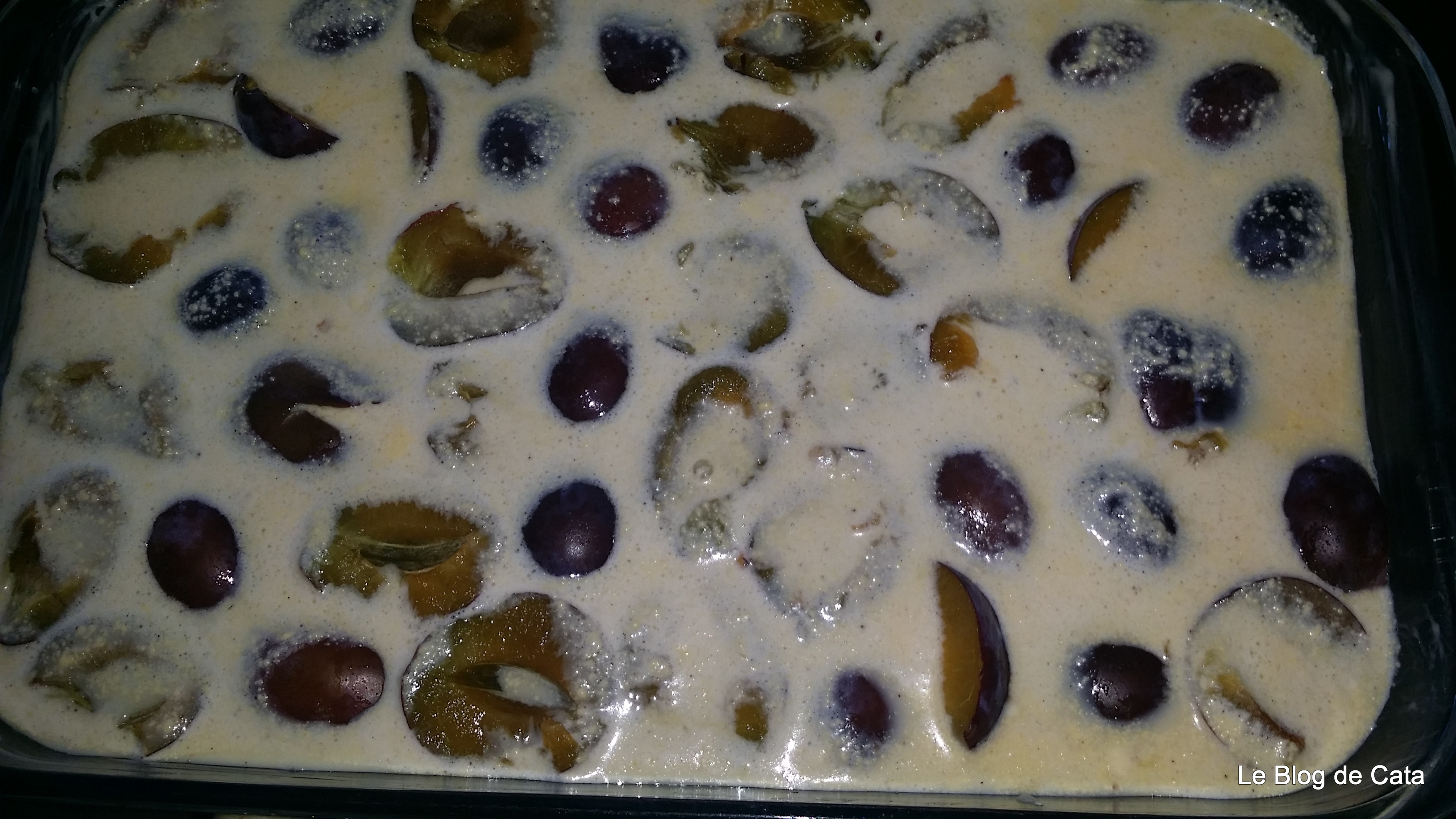 Clafoutis cu prune