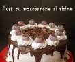 Tort cu mascarpone si visine-6