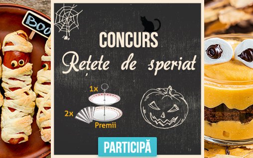 Concurs: Retete de speriat