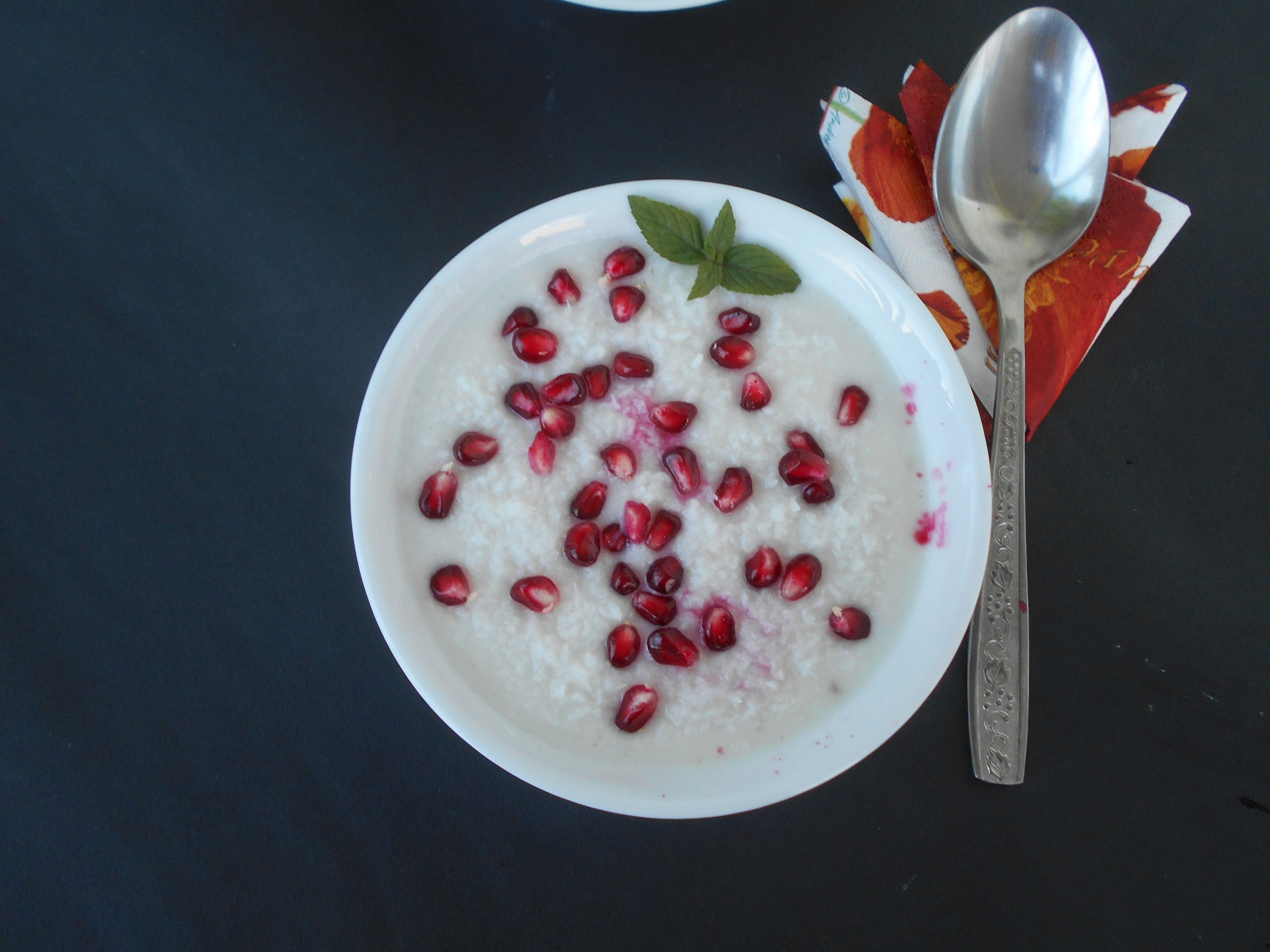 Supa crema de conopida cu lapte de cocos
