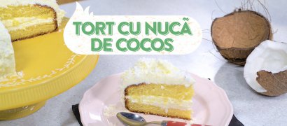 Tort cu nuca de cocos