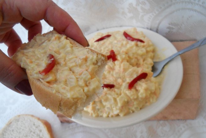 Salata de telina cu maioneza