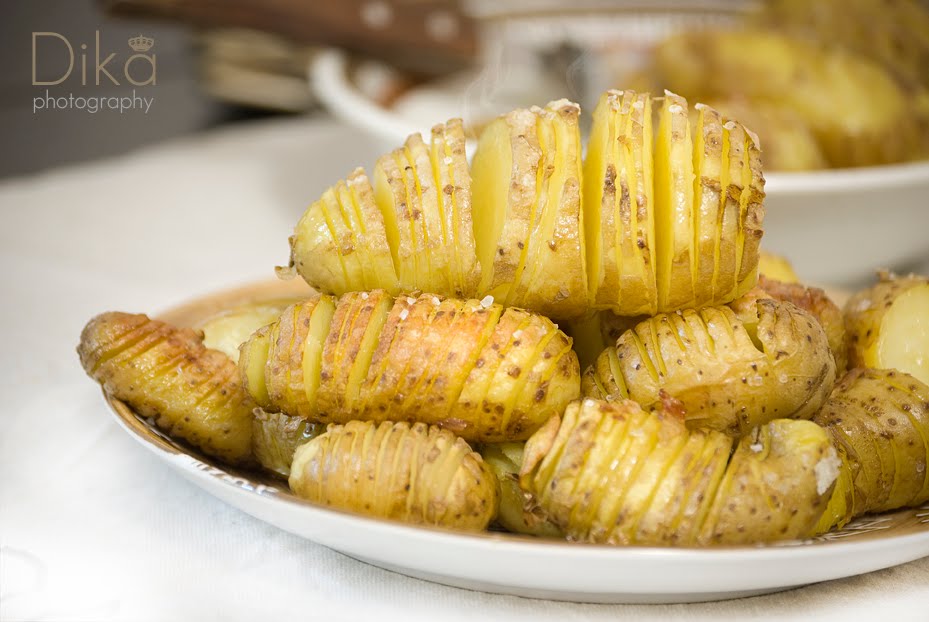 Cartofi Hasselback