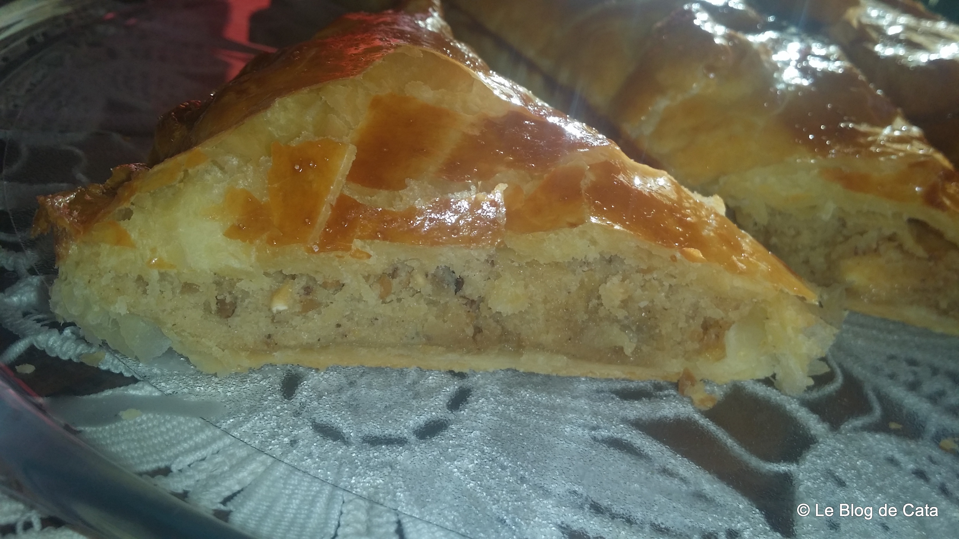 Placinta pralinata - Galette de rois