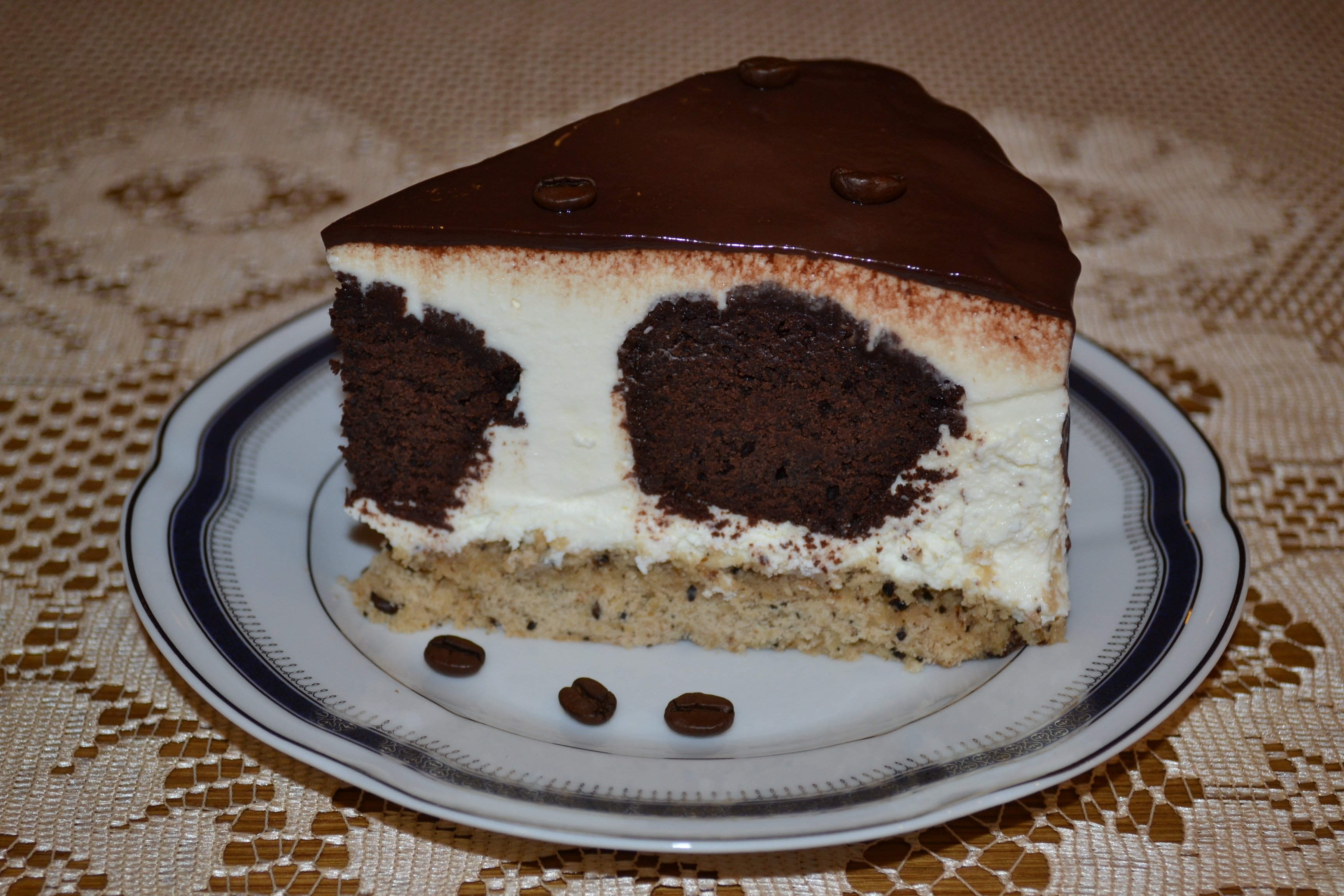 Coffee cheesecake