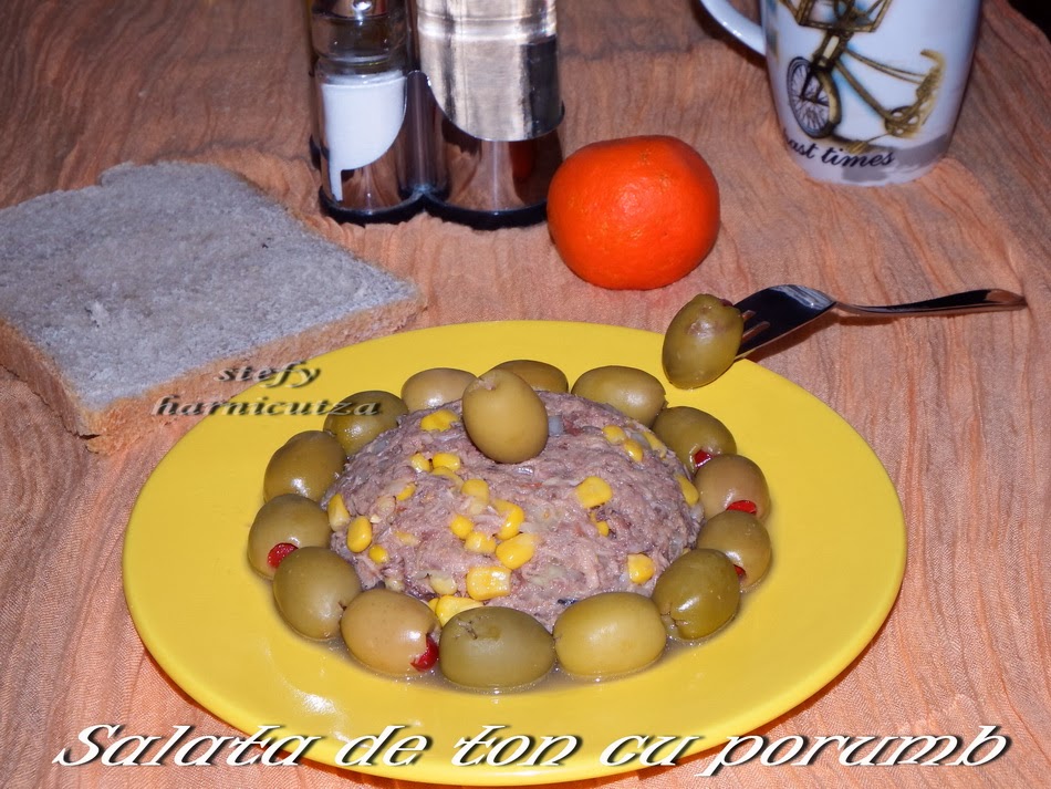 Salata de ton cu porumb