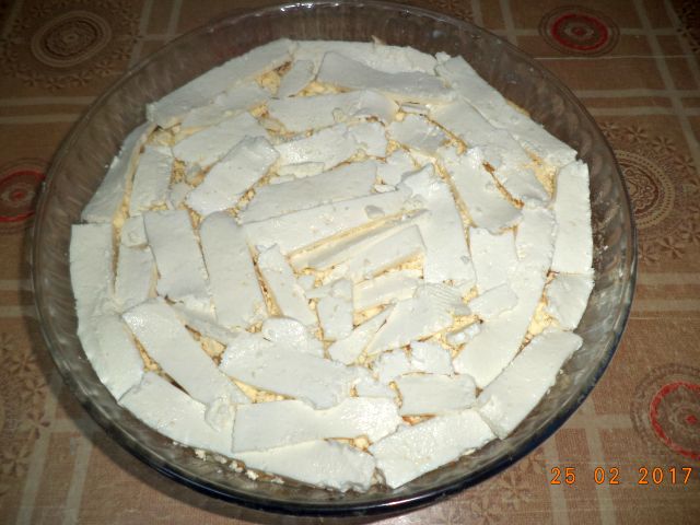 Tarta de cartofi si 3 feluri de branza