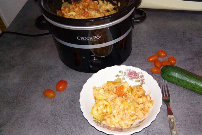 Paste cu dovlecel la slow cooker Crock-Pot