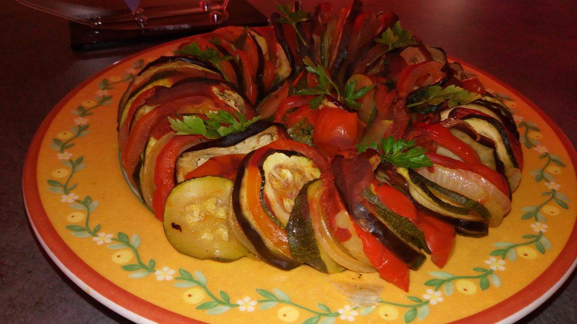 Ratatouille la cuptor