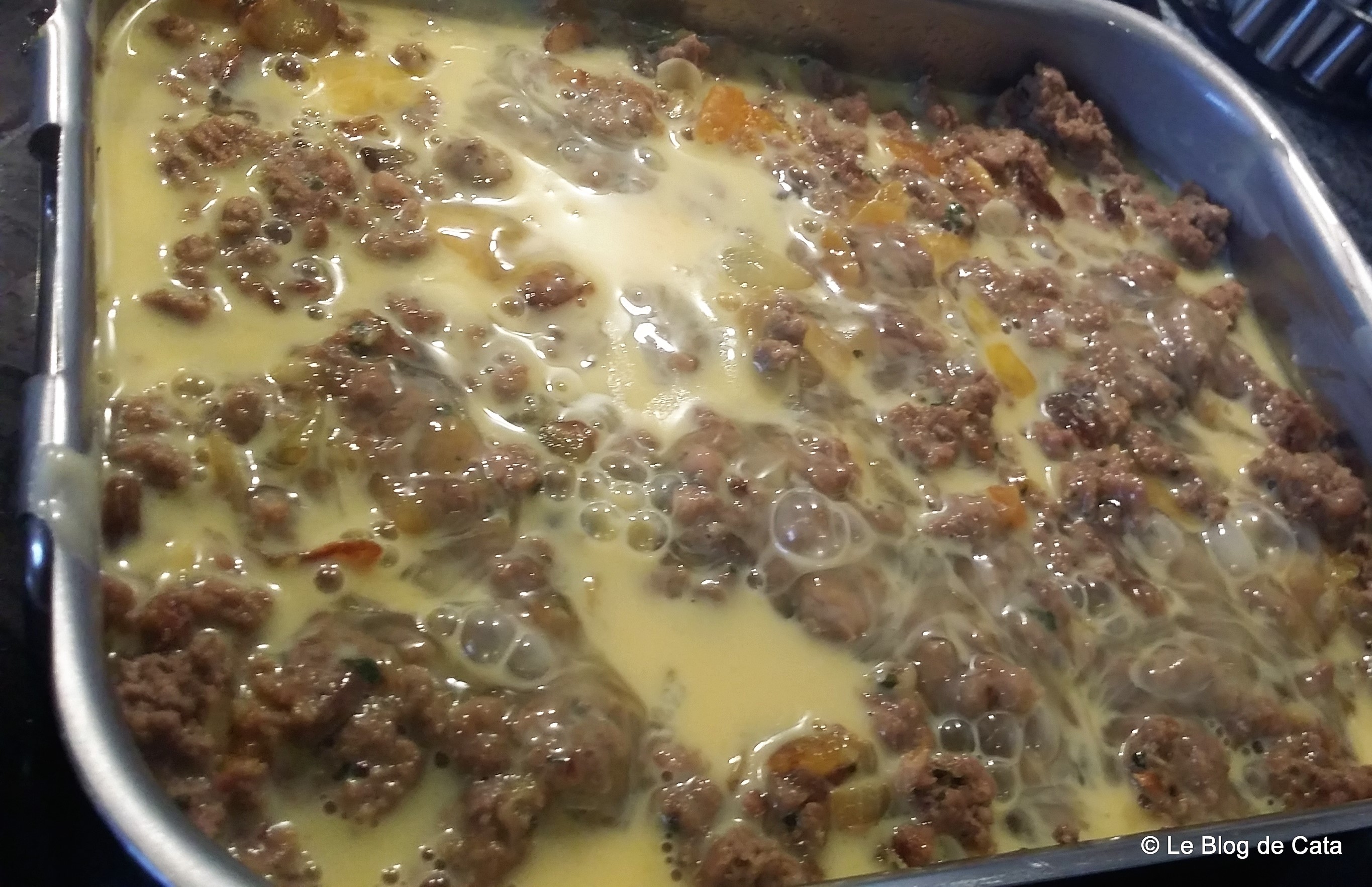 Gratin de carne dulce-sarat - Bobotie