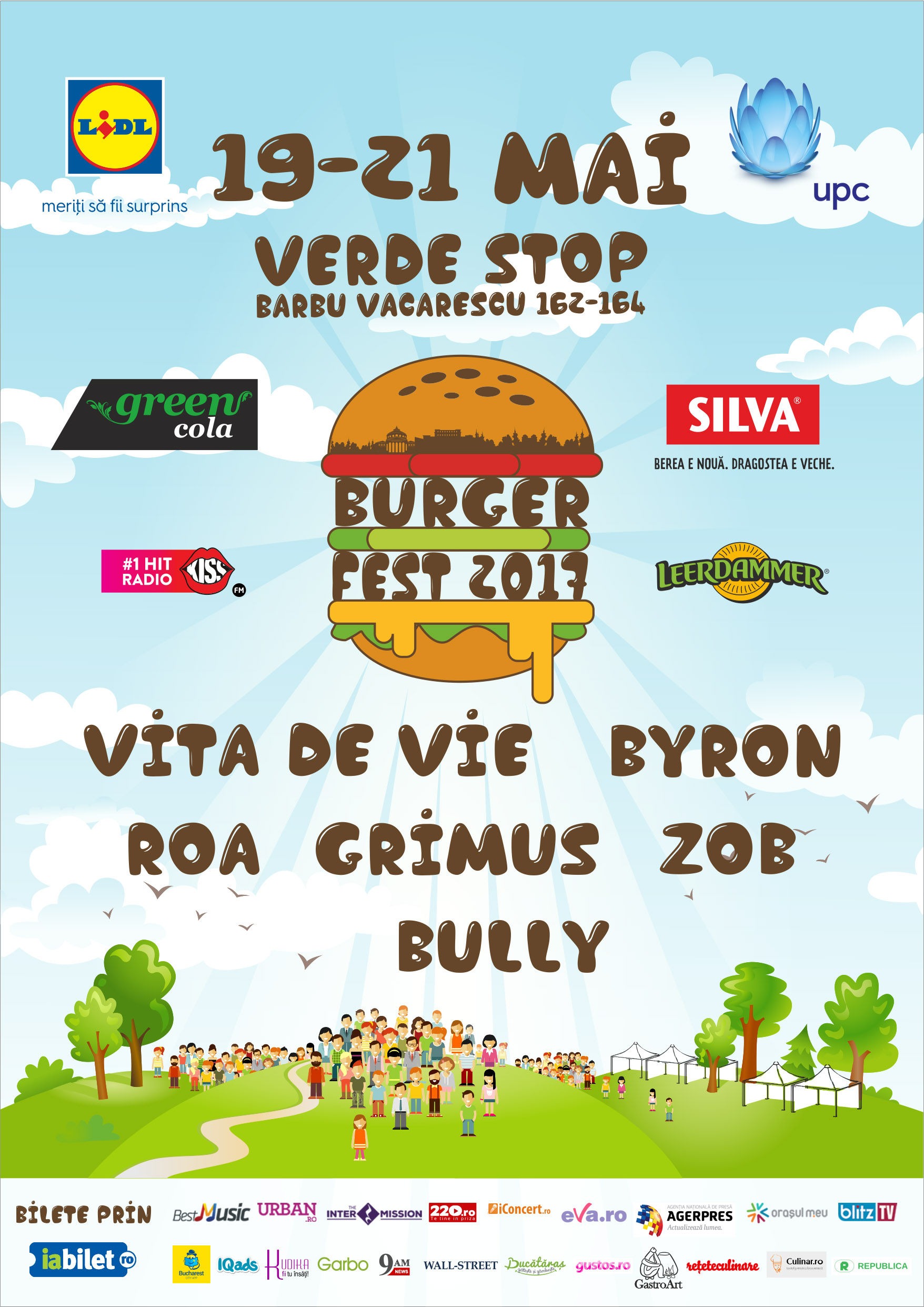 Care sunt restaurantele participante la BURGERFEST 2017