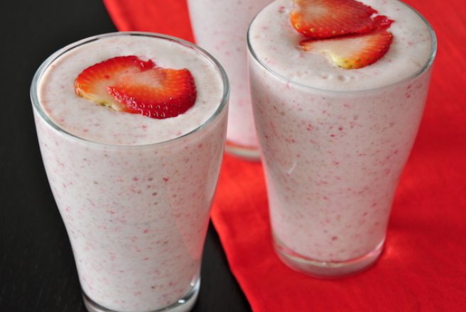 Smoothie de capsuni