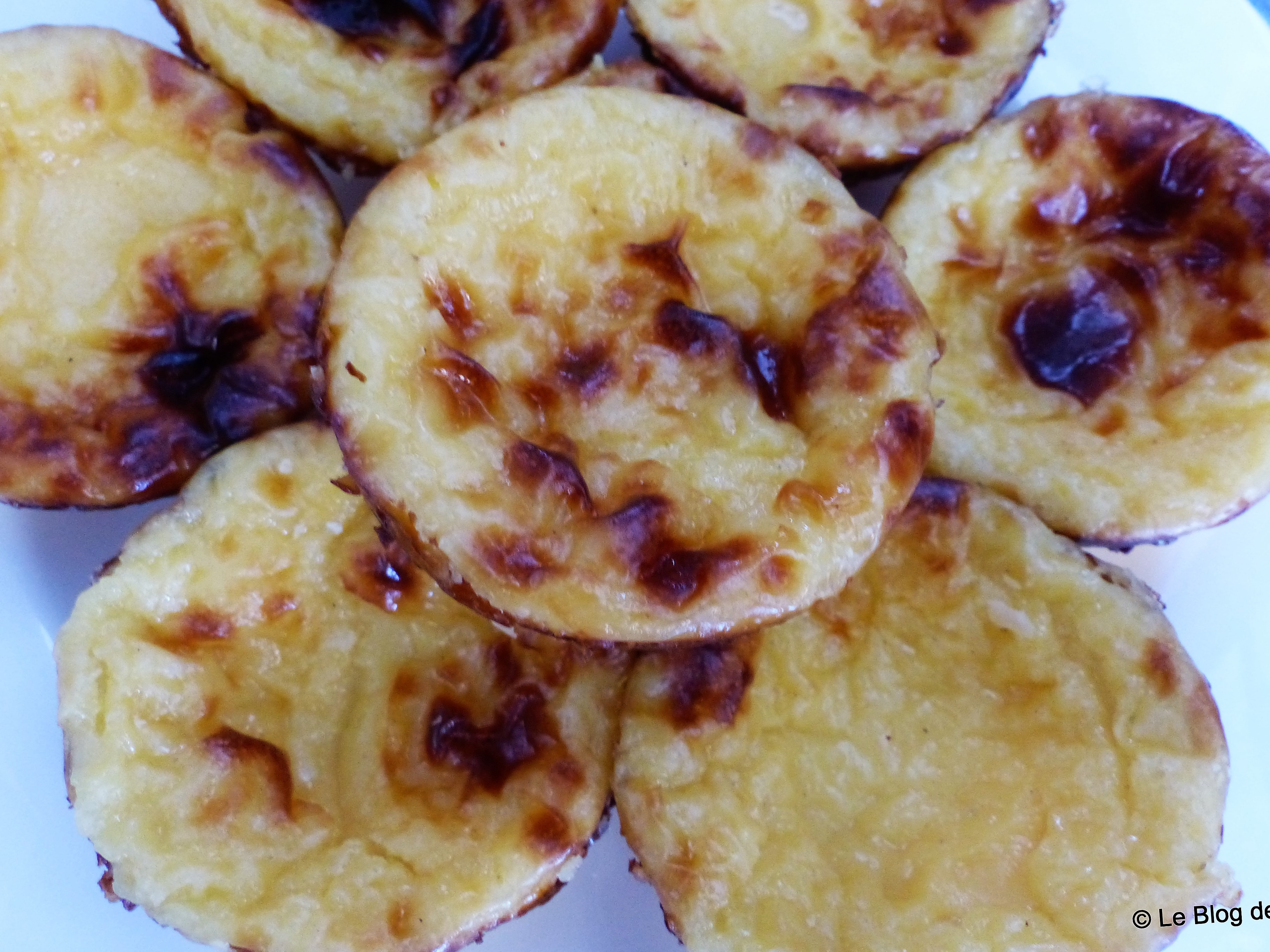 Desert flan portughez- Pasteis de Nata