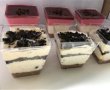 Desert cheesecake la cupe, cu capsuni, oreo-1