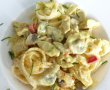 Paste Fettuccini cu curcan, smantana si ciuperci-11