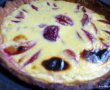 Desert tarta cu prune si crema-7