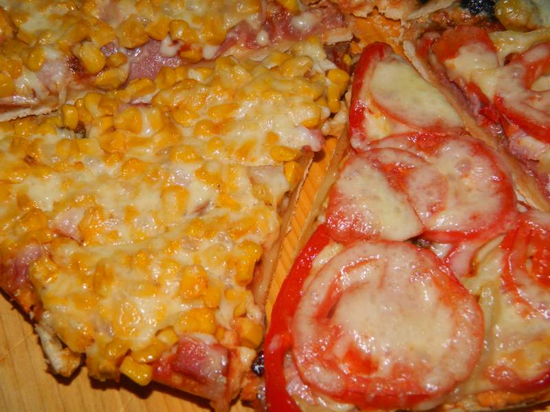 Pizza patru in una