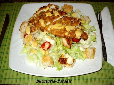 BLT chicken salad (salata de pui)