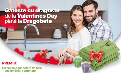 Gateste cu dragoste - De la Valentines Day pana la Dragobete