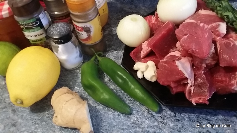 Curry de carne de vita - Banglades