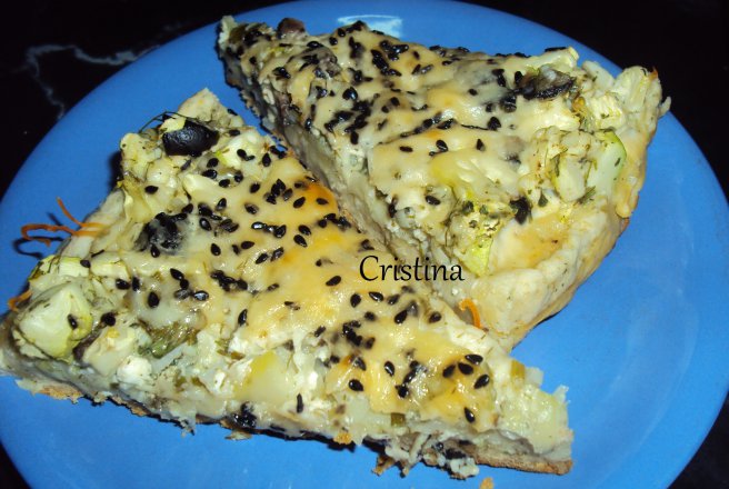 Quiche cu dovlecel